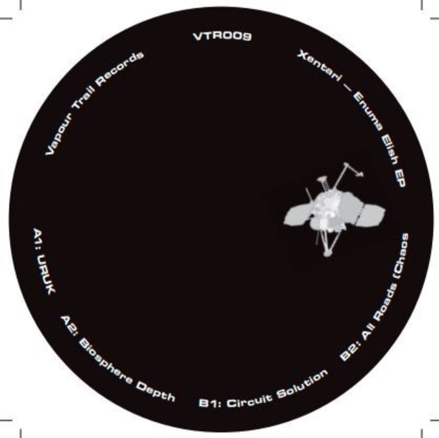 Xentari — Enuma Elish EP (VTR009) record label